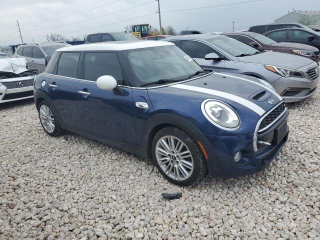 WMWXU3C53H2B64015 - 2017 MINI COOPER S BLUE photo 4