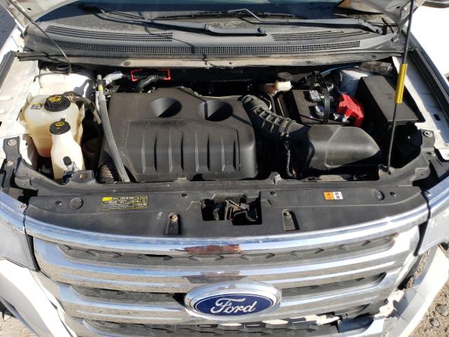 2FMDK3J93DBB58410 - 2013 FORD EDGE SEL WHITE photo 11