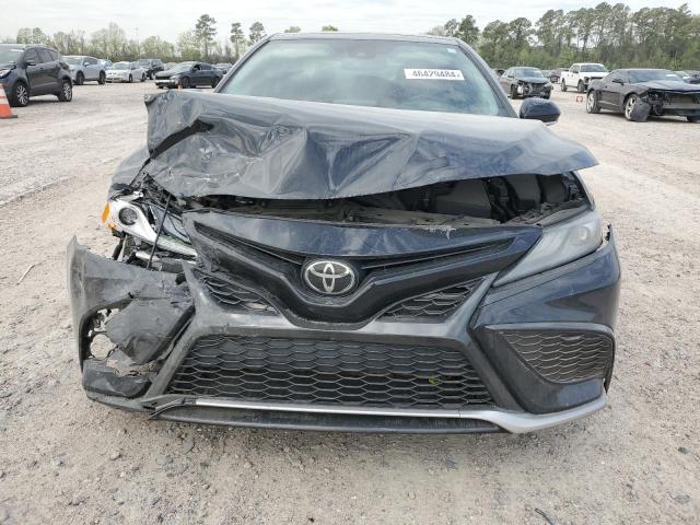 4T1K61AK5NU025257 - 2022 TOYOTA CAMRY XSE BLACK photo 5