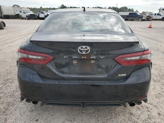 4T1K61AK5NU025257 - 2022 TOYOTA CAMRY XSE BLACK photo 6