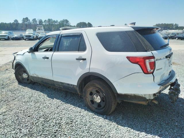 1FM5K8AR6KGB22430 - 2019 FORD EXPLORER POLICE INTERCEPTOR თეთრი ფოტო 2