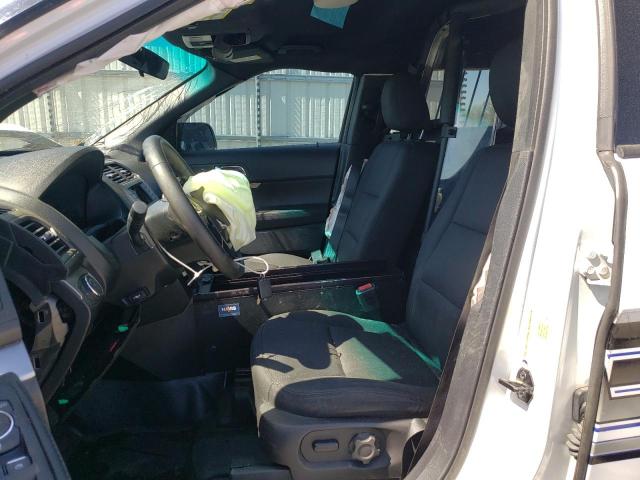 1FM5K8AR6KGB22430 - 2019 FORD EXPLORER POLICE INTERCEPTOR თეთრი ფოტო 7
