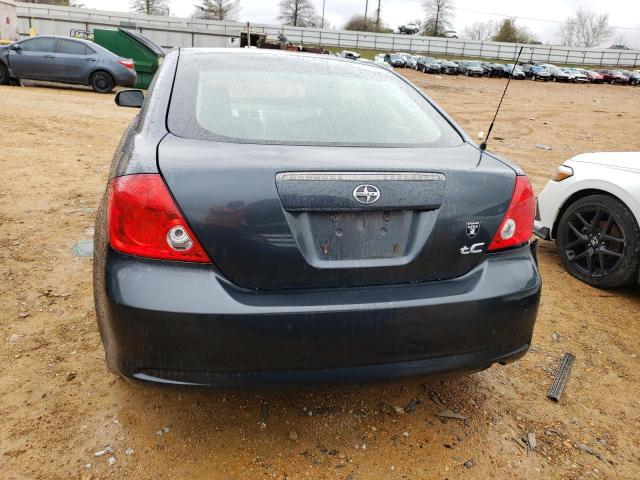 JTKDE177X60136682 - 2006 TOYOTA SCION TC გრაფიტი ფოტო 6