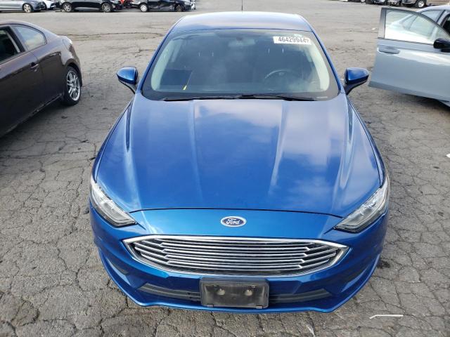 3FA6P0H72HR307209 - 2017 FORD FUSION SE BLUE photo 5