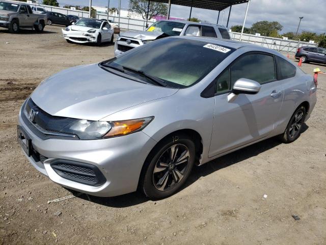 2HGFG3B81EH524028 - 2014 HONDA CIVIC EX SILVER photo 1