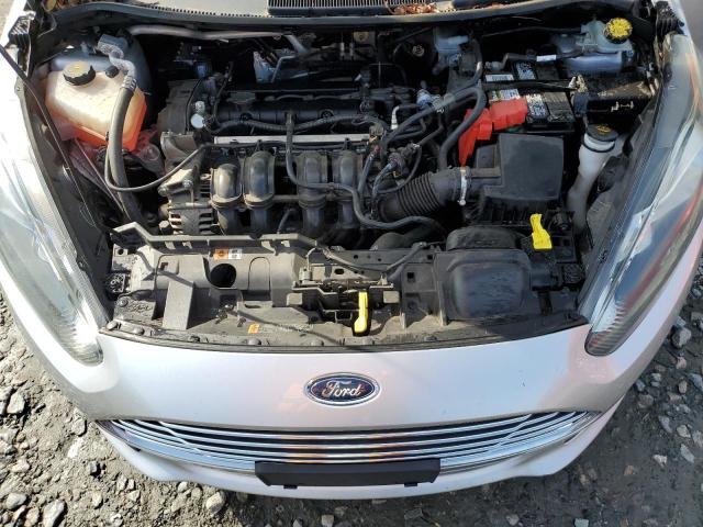 3FADP4TJ7HM144300 - 2017 FORD FIESTA S SILVER photo 11