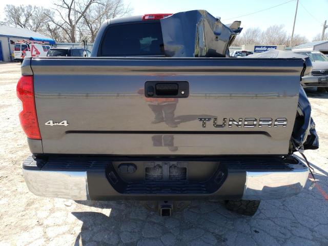 5TFHY5F10KX858359 - 2019 TOYOTA TUNDRA CREWMAX LIMITED GRAY photo 6