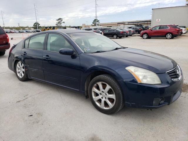 1N4BA41E67C850124 - 2007 NISSAN MAXIMA SE BLUE photo 4