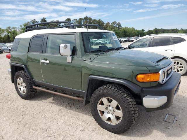 JTEBU4BF5AK093752 - 2010 TOYOTA FJ CRUISER GREEN photo 4