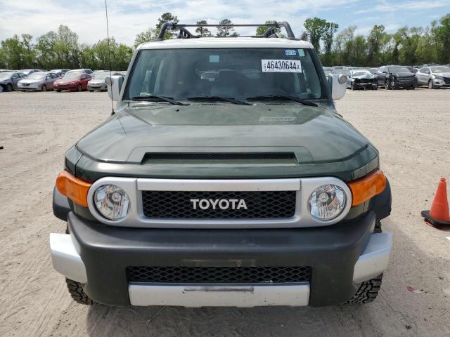 JTEBU4BF5AK093752 - 2010 TOYOTA FJ CRUISER GREEN photo 5