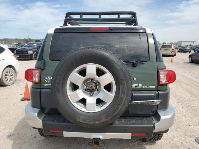 JTEBU4BF5AK093752 - 2010 TOYOTA FJ CRUISER GREEN photo 6