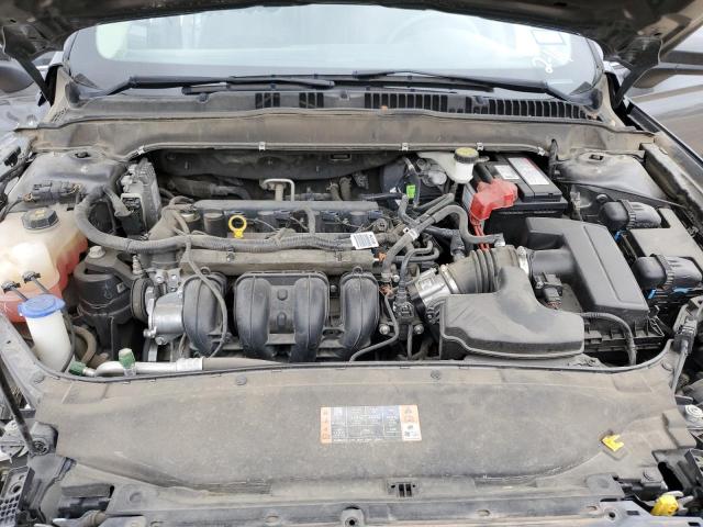 3FA6P0H75JR127423 - 2018 FORD FUSION SE GRAY photo 11