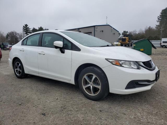 19XFB2F78FE292887 - 2015 HONDA CIVIC SE WHITE photo 4