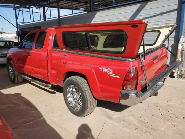 5TETU62N65Z096947 - 2005 TOYOTA TACOMA PRERUNNER ACCESS CAB RED photo 2