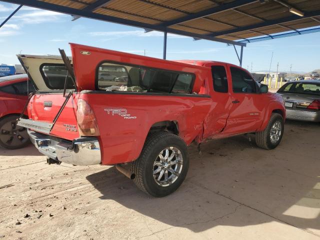 5TETU62N65Z096947 - 2005 TOYOTA TACOMA PRERUNNER ACCESS CAB RED photo 3