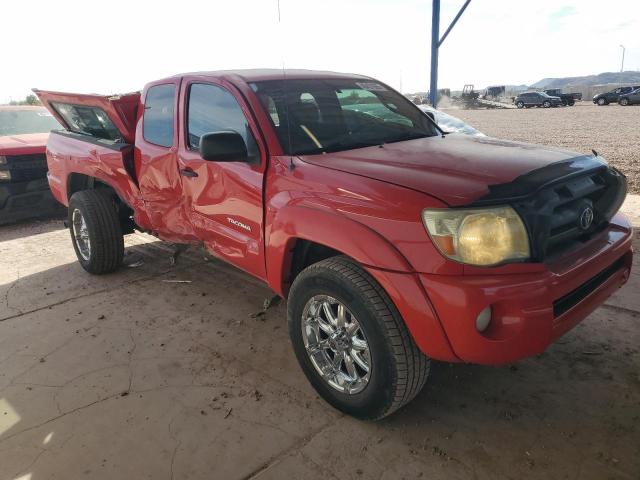 5TETU62N65Z096947 - 2005 TOYOTA TACOMA PRERUNNER ACCESS CAB RED photo 4