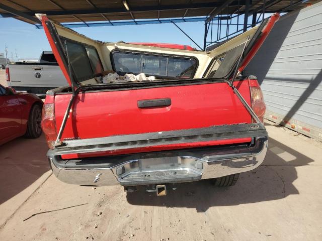 5TETU62N65Z096947 - 2005 TOYOTA TACOMA PRERUNNER ACCESS CAB RED photo 6