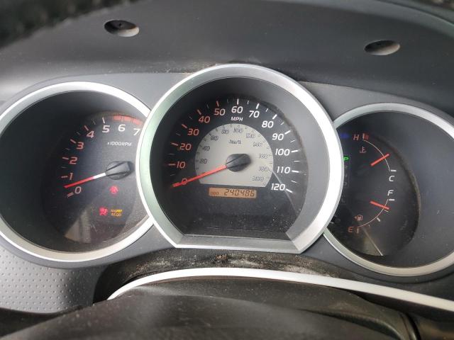 5TETU62N65Z096947 - 2005 TOYOTA TACOMA PRERUNNER ACCESS CAB RED photo 9