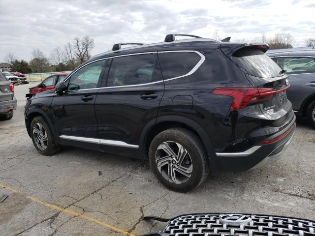 5NMS24AJ8MH364979 - 2021 HYUNDAI SANTA FE SEL Սև լուսանկար 2