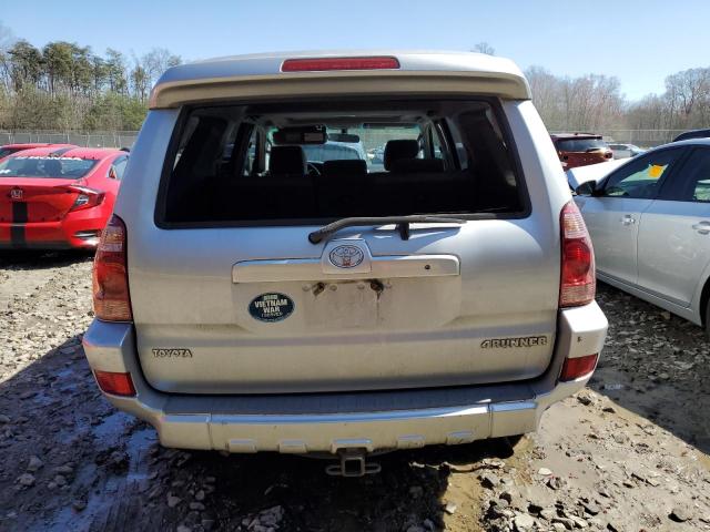 JTEBU14R550067224 - 2005 TOYOTA 4RUNNER SR5 SILVER photo 6