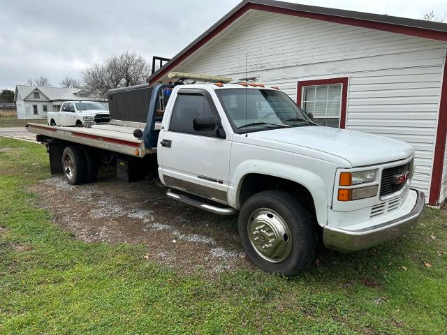 1GDKC34J6XF038338 - 1999 GMC SIERRA C3500 HEAVY DUTY WHITE photo 1