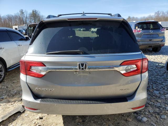 5FNRL6H98KB051643 - 2019 HONDA ODYSSEY ELITE SILVER photo 6