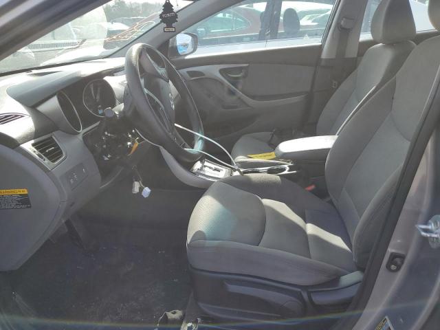 KMHDH4AE8DU737453 - 2013 HYUNDAI ELANTRA GLS GRAY photo 7