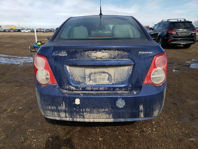 1G1JB5SH6D4123498 - 2013 CHEVROLET SONIC LS BLUE photo 6