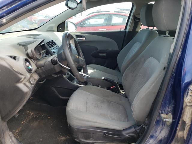 1G1JB5SH6D4123498 - 2013 CHEVROLET SONIC LS BLUE photo 7