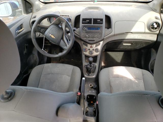 1G1JB5SH6D4123498 - 2013 CHEVROLET SONIC LS BLUE photo 8