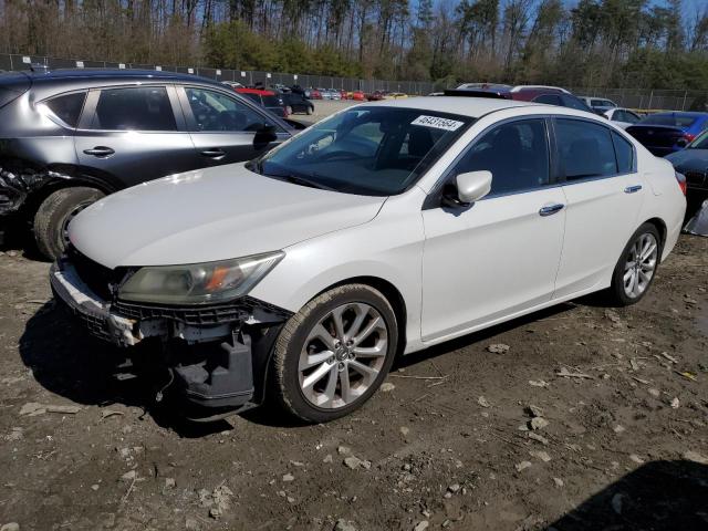 1HGCR2F50EA278546 - 2014 HONDA ACCORD SPORT WHITE photo 1