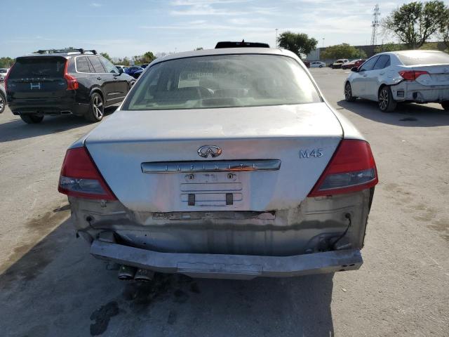 JNKAY41E73M004055 - 2003 INFINITI M45 SILVER photo 6