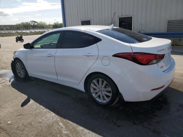 5NPDH4AE7FH611022 - 2015 HYUNDAI ELANTRA SE WHITE photo 2