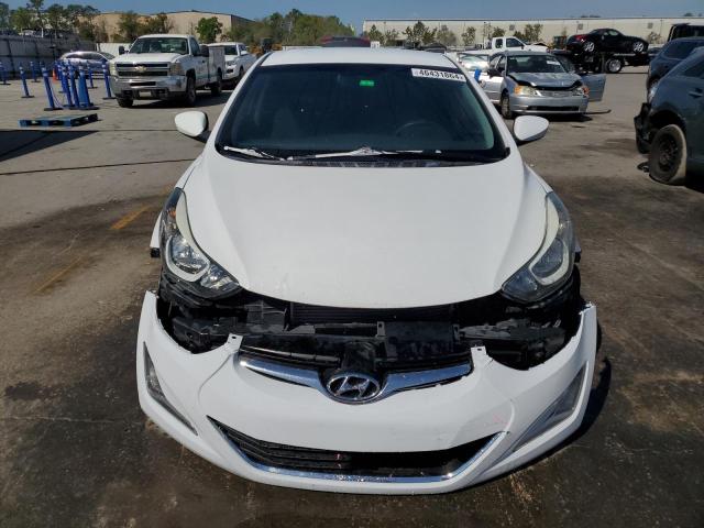 5NPDH4AE7FH611022 - 2015 HYUNDAI ELANTRA SE WHITE photo 5