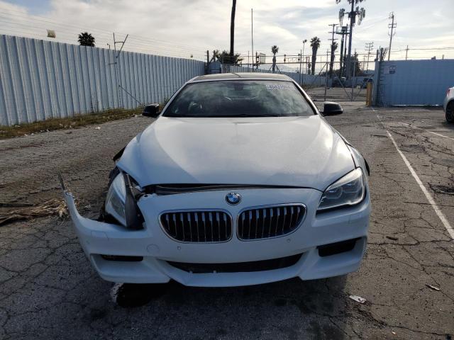 WBA6D0C56GG432743 - 2016 BMW 640 I GRAN COUPE WHITE photo 5
