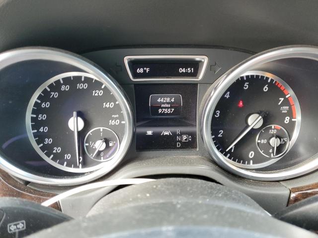 4JGDA5HBXDA202454 - 2013 MERCEDES-BENZ ML 350 4MATIC GRAY photo 9