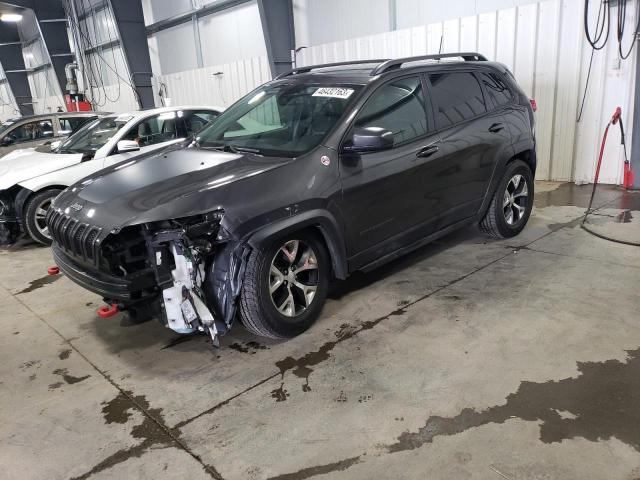 1C4PJMBX0JD562469 - 2018 JEEP CHEROKEE TRAILHAWK 灰色 照片 1