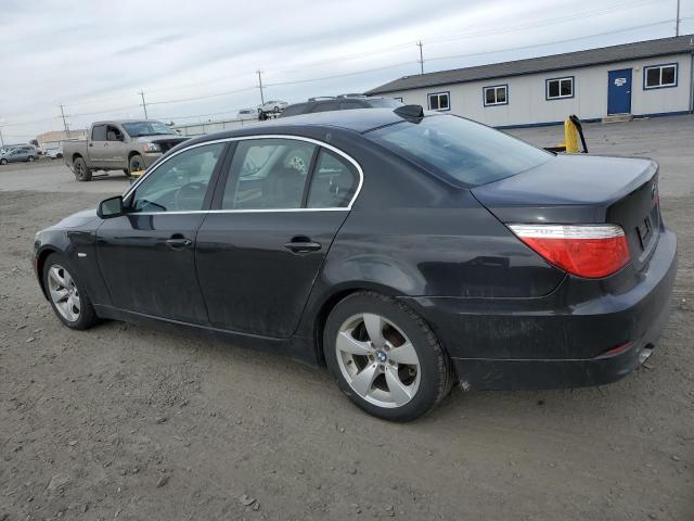 WBANU53548CT12683 - 2008 BMW 528 I BLACK photo 2