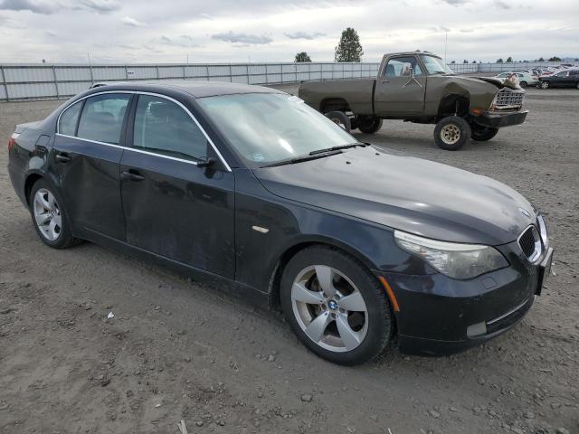 WBANU53548CT12683 - 2008 BMW 528 I BLACK photo 4