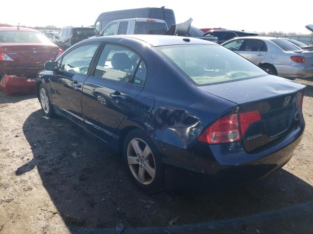 1HGFA16958L022400 - 2008 HONDA CIVIC EXL BLUE photo 2