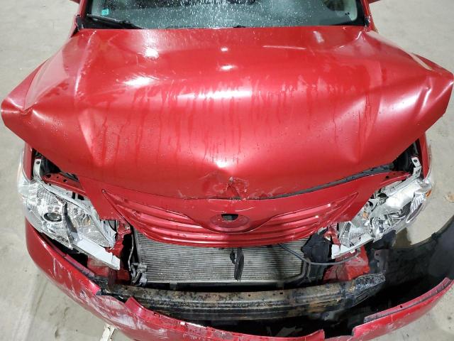 4T4BE46K28R029418 - 2008 TOYOTA CAMRY CE RED photo 11