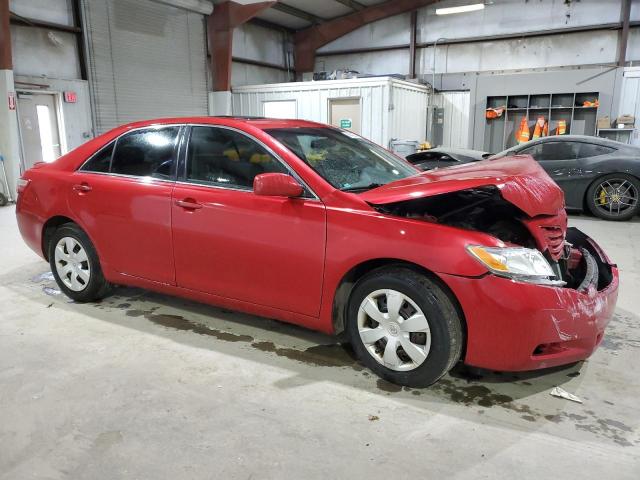 4T4BE46K28R029418 - 2008 TOYOTA CAMRY CE RED photo 4