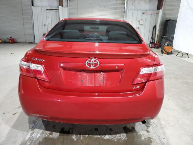 4T4BE46K28R029418 - 2008 TOYOTA CAMRY CE RED photo 6