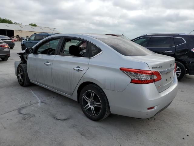 3N1AB7AP9EY229313 - 2014 NISSAN SENTRA S SILVER photo 2