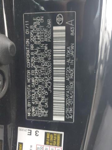 JTKJF5C76B3019493 - 2011 TOYOTA SCION TC Qara foto 12