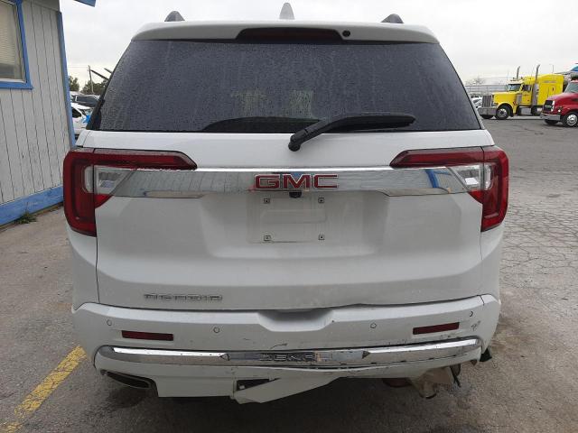 1GKKNPLS4PZ241800 - 2023 GMC ACADIA DENALI WHITE photo 6