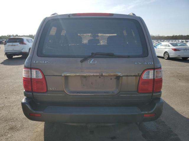 JT6HT00WXY0083857 - 2000 LEXUS LX 470 TAN photo 6