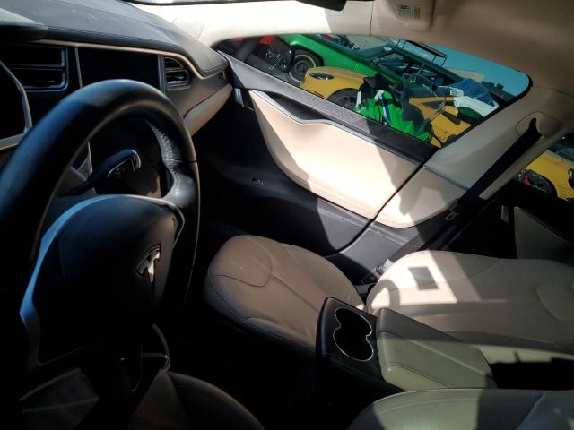 5YJSA1BG9DFP11046 - 2013 TESLA MODEL S RED photo 9
