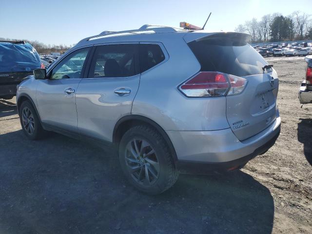 5N1AT2MV0GC771219 - 2016 NISSAN ROGUE S SILVER photo 2