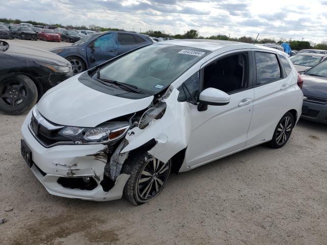 3HGGK5H83KM737646 - 2019 HONDA FIT EX WHITE photo 1